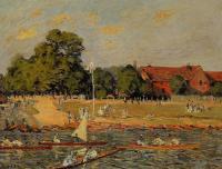 Sisley, Alfred - Regatta at Hampton Court